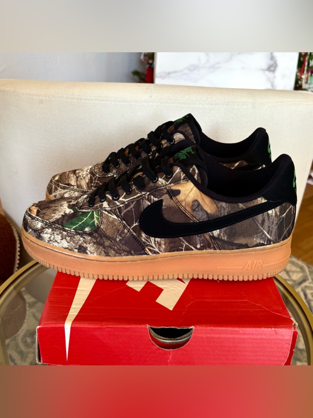 Nike Air Force 1 x RealTree Black 2018 Size 11 Limited Edition Camo Print